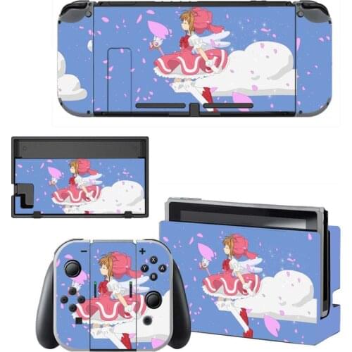 Card Captor Sakura Nintendo Switch Skin Sticker NintendoSwitch stickers skins for Nintend Switch Console and Joy-Con Controller