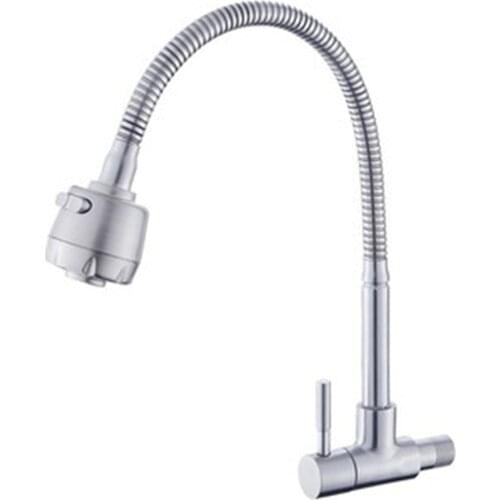 For Kitchen Wall Faucet Single Cold 304 Kitchen Faucet Brand New And High Quality 2021 New Arrival For Home