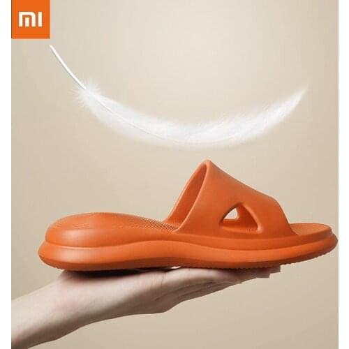 New Xiaomi Youpin Slippers Non-slip Dirt-resistant Deodorant Soft Bottom Air Cushion Sandal Slippers For Smart Home Slippers