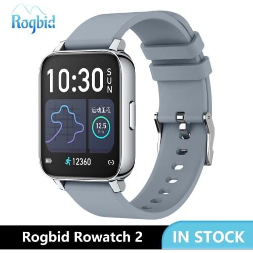 Smart Watche Men 1.69" HD Screen Full Touch Rogbid Rowatch 2 Fitness Tracker Watch Smartwatch Women For IPhone IOS Android 2021