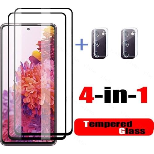 Glass On The for samsung galaxy S20 fe 5g 2021 Screen Protectors on Galaxy s 20 20s fe Camera Lens Tempered Glass sanxung samxin