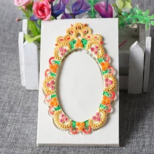 Sugarcraft 1 Piece Frame Silicone Mold Fondant Mold Cake Decorating Tools Chocolate Gumpaste Mold