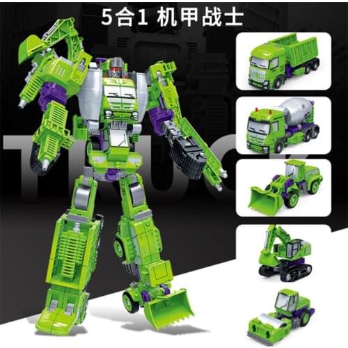 Transformation 5 In 1 New Devastator Figure Toys