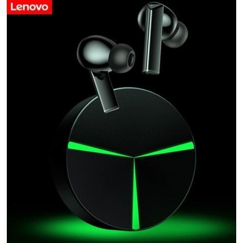 Lenovo Wireless Blueooth Earphone Lenovo GM1 Game TWS Earbuds Bluetooth 5.0 Waterproof Wireless Headset Voice/Touch Control Mic