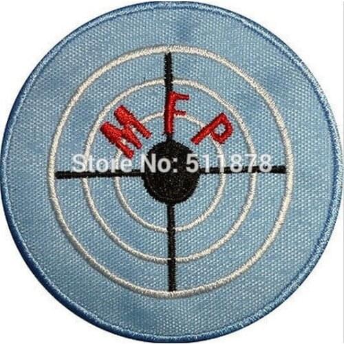 3" MAD MAX Fury Road MFP Symbol Logo Movie TV Series Anime Cosplay Embroidered Emblem iron on patch Baseball Cap Badge