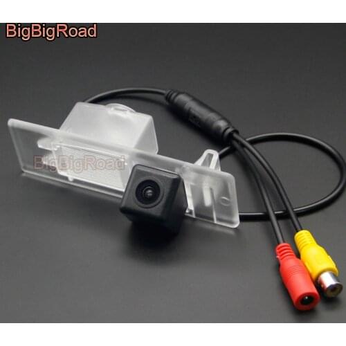 BigBigRoad Car Rear View Parking Backup Camera For KIA KX5 Sorrento 2017 Sportage QL 4th 2015 2016 2017 2018 / For Hyundai I40