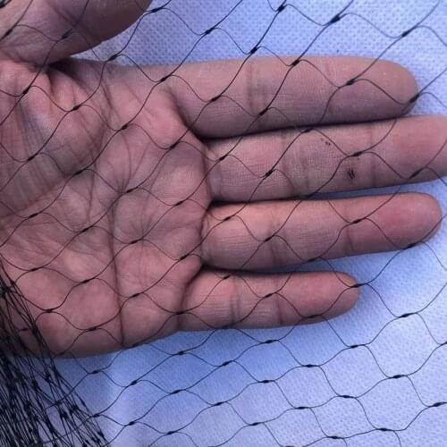 Black Anti Bird Netting Poultry Net Aviary For Vegetables Plants and Fruit Trees From Birds Deer