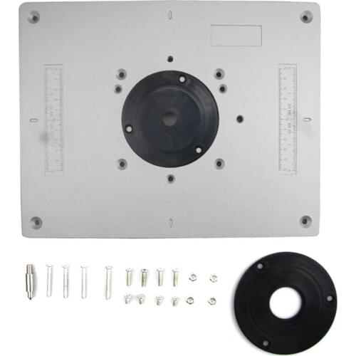 Woodworking Trimming Machine Engraving Flip Board Multi-functional DIY Fine Tuning Aluminum Router Wood Engraving Machine