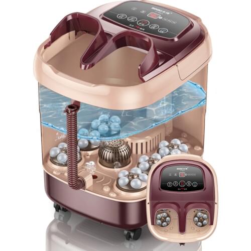 Wash Feet Foot Bath Heating Household Electric Foot Massager Automatic Constant Temperature Pedicures Bubble Foot Health Barrels
