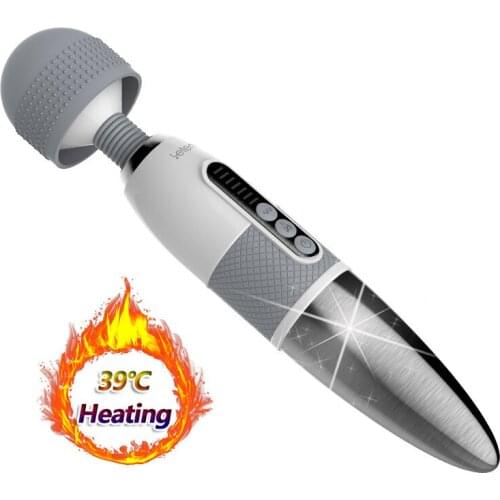 Leten Heating AV Wand Clitoris Stimulation G-Spot Vibrator Vagina Massager Female Masturbator Erotic Sex Toys For Women Couples