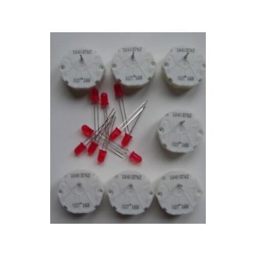 Original 7) for GM Speedometer Instrument Cluster repair kit stepper motors & 10 RED LEDs