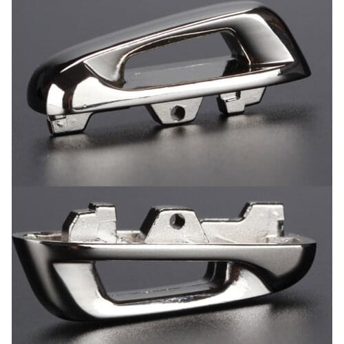 Remote Key Chain Hole Metal Cover Keyless Top Head Key Base For Volkswagen VW Golf 7 MK7 GTI Octavia A7 2015 2016 Touran 2016