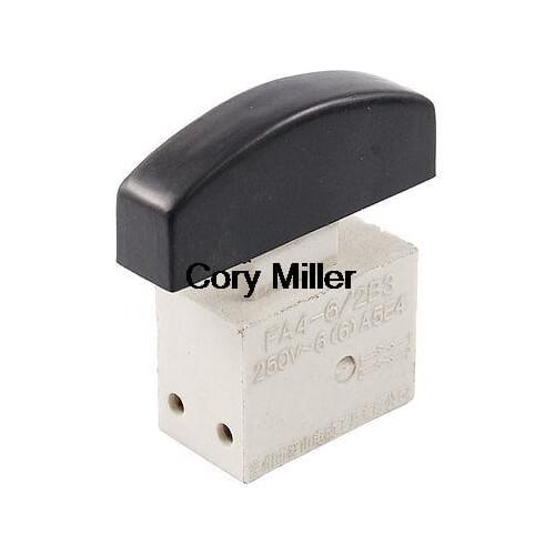 AC 250V 6A Momentary DPST 2NO Grinder Electric Hammer Trigger Switch