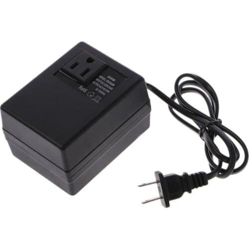 New 300W 220/240V To 110/120V Ac Step Down Travel Voltage Transformer Converter Us Plug