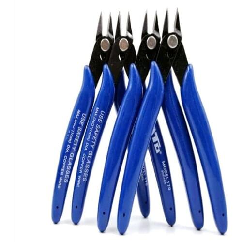 Dropship Pliers Multi Functional Tools Electrical Wire Cable Cutters Cutting Side Snips Flush Stainless Steel Nipper Hand Tools