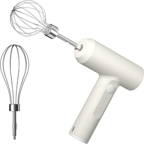 1Pcs Egg Whisk Set Electric Stainless Steel Baking Beater Hand Mixer Milk Cream Butter Beater Kitchen Baking Cooking Utensils