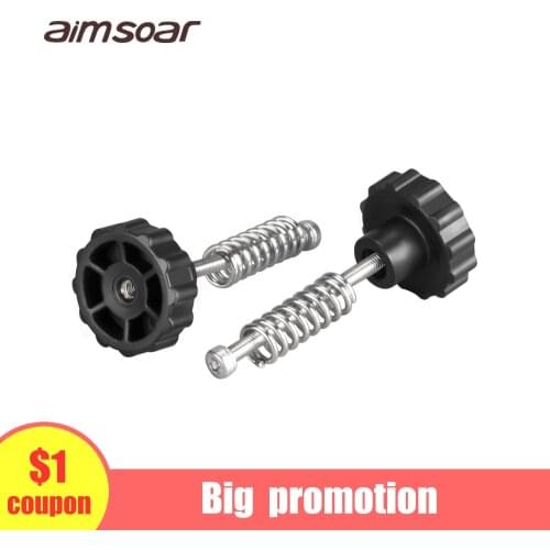 Leveling spring calibrate knob UM2 assembly hand screw m3 nut kit for heat bed print plate 3d printer parts DIY accessories