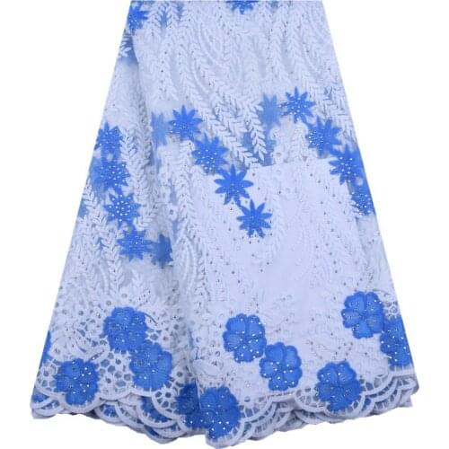 2019High Quality African Dry Lace Fabric Latest African Tulle Lace Fabric For Nigeria Lace Fabrica For Wedding DRESS A1571