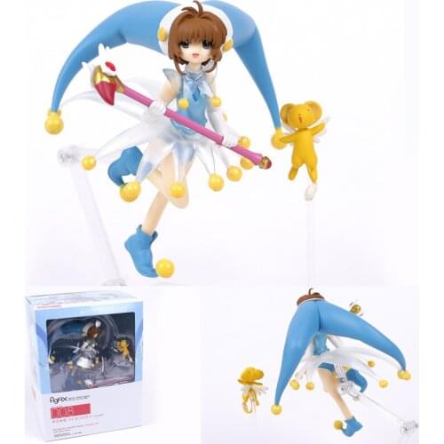 Card Captor Sakura figFIX 008 Kinomoto Sakura Action Figure PVC Collection Model Toys Brinquedos