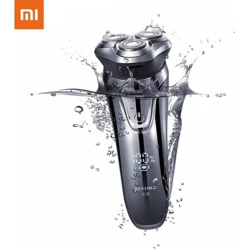Xiaomi Youpin Shaver Sowhite Pinjing Wireless 3D Smart USB Charging Electric Razor Shaver IPX7 Waterproof Blocking Protection
