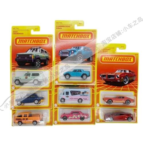 NEW 2021 matchbox CARS 1:64 nissan skyline Express delivery datsun 510 rally Pontiac firebird formula Collect die-casting alloy