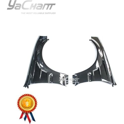 Cat-styling Carbon Fiber Front Fender Replacement Fit For 1996-1998 Civic EK 3DR Hatchback Front Fenders