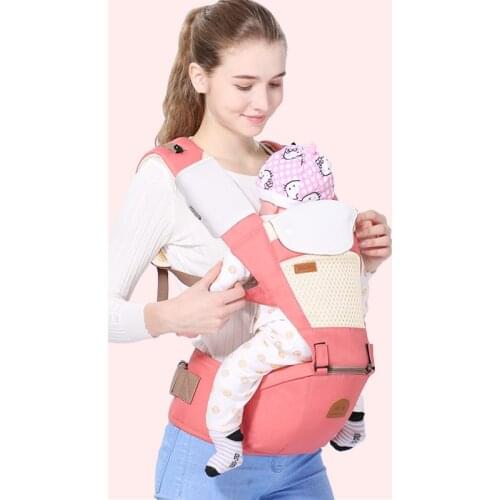 Newborn Cotton Sling Wrap Baby Carrier Waist Stool Gear Ergonomic Backpack Baby Carrier Accessories Porteo Baby Sling Bag BW50BY