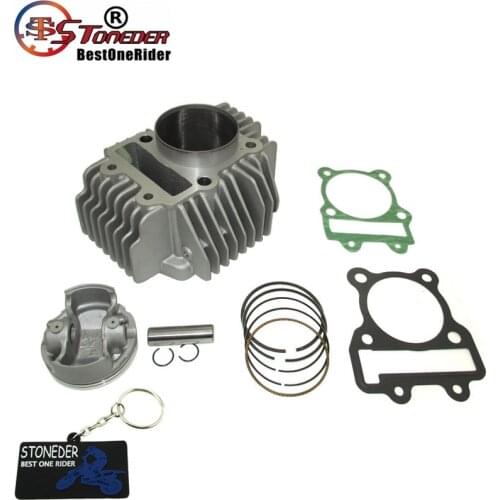 STONEDER 62mm Bore Ceramic Plated Cylinder Piston Gasket For YX 160cc 4 Valve Engine Pit Dirt Bike
