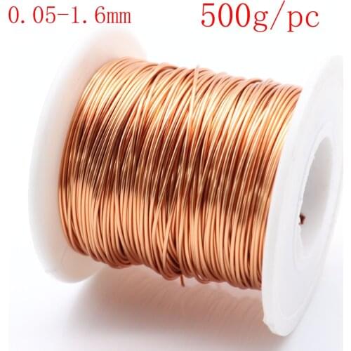 0.5KG/pc = 500g/pc 0.1 0.15 0.2 0.3 0.4 0.45 0.5 0.6 0.7 0.8 0.9 1.0 1.2 mm Wire Enameled Copper Wire Magnetic Coil Winding DIY