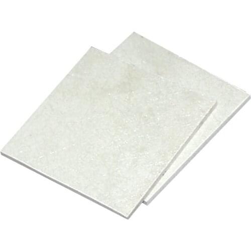 1PCS Mold Heat Insulation Board 300 Degree High Temperature Resistant Insulation Fiberglass Plate Sheet White Color