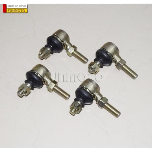 4 pieces steering tie rod end /ball joint for GSMOON 800 ATV AND GOKART
