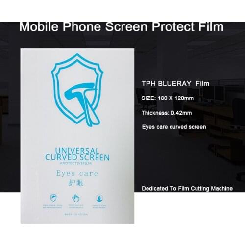 50PCS BLUERAY Eyes Care Protective Hydrogel Film Mobile Phone Screen Protection For Universal Film Cutting Machine