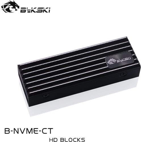 Bykski B-NVME-CT Full Metal Memory Block Radiator Armor Using For M.2 SSD Hard Disk Cooling