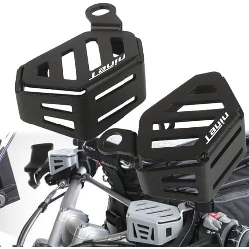 Motorcycle Accessories CNC Aluminum Front Brake Clutch Oil Cup Cover Guard Protector For BMW RnineT R nineT 2014 2015 2016