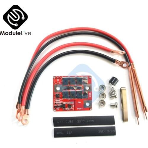 Diymore DC 6-18V Lithium Battery Spot Welder Motherboard Diy Complete Set of Accessories 90A-200A for 36-60AH Car Start Battery