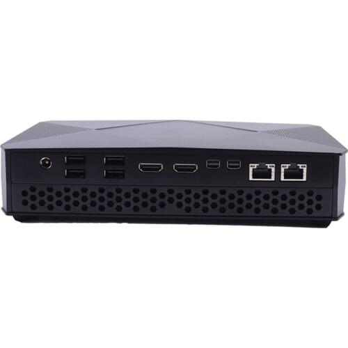 Gaming computer Intel Core i7 8705G Core i5 8305G 4 co res 8 threads Desktop Mini PC 2*M.2 NVME SSD m.2 WiFi with SD card slot