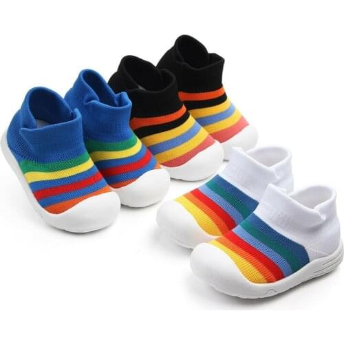 Baby Girl Boy weiche Sohle Kleinkind Infant Sneaker Schuhe Prewalker Anti-Rutsch Non-slip Breathable Fashion Sports Flying Woven