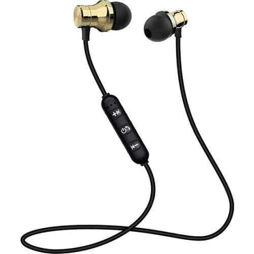 Magnetic Wireless bluetooth Earphone XT11 music headset Phone Neckband sport Earbuds Earphone with Mic For iPhone Samsung