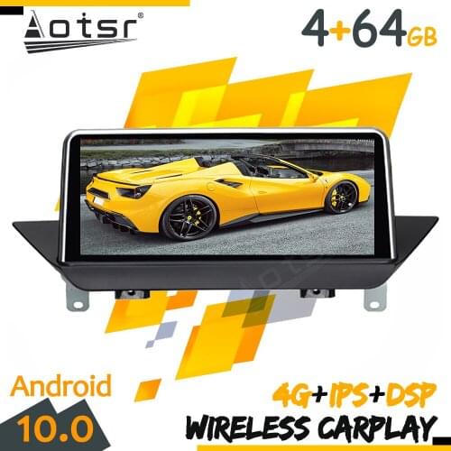 Android Tape Radio Recorder Car For BMW X1 Series E84 2009 - 2015 GPS Navi Multimedia Player Stereo Autoradio Carplay Head Unit