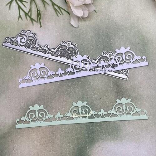 New Lace frame edge Metal Cutting Dies for DIY Scrapbooking Album Paper Cards Decorative Crafts Embossing Die Cuts