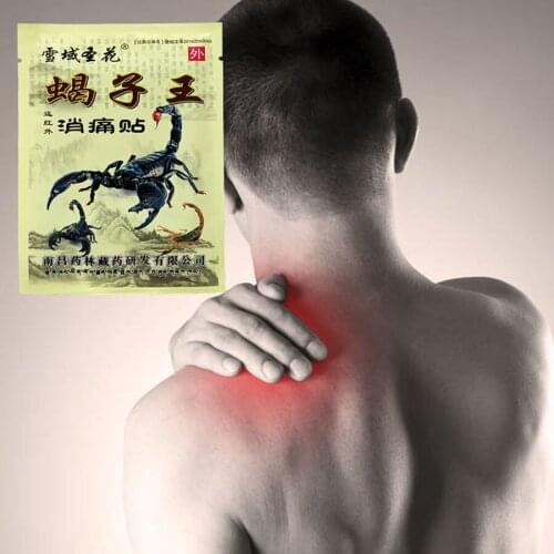 32pcs Chinese Medicine Patch Emperor Scorpion Venom Analgesic plaster for Rheumatoid Arthritis Lumbar spine Pain Bruises Sprains