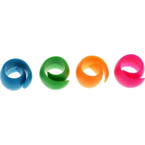 Prettyia 4pcs Bobbin Thread Spool Huggers Holders for Sewing Thread Organize