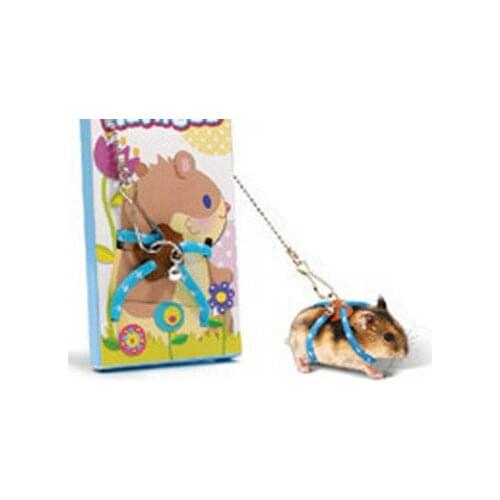 Adjustable Harness Leash Hamster Pet Mouse Squirrel Sugar Glider Small Animal