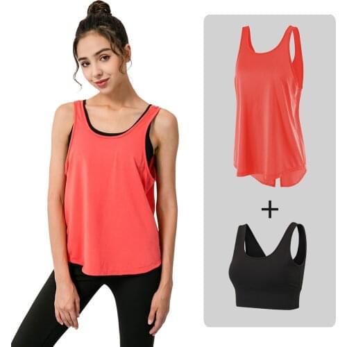 Sexy Breathable Yoga Shirts Loose Sports Fitness Sleeveless Vest Running Quick Dry Tops Workout Sports Gym Backless Shirt +Spor