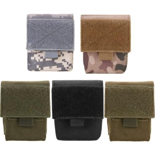 Tactical Molle Pouch Universal Double-layer Phone Bag Portable Military Pack Outdoor Tool Storage Pouches