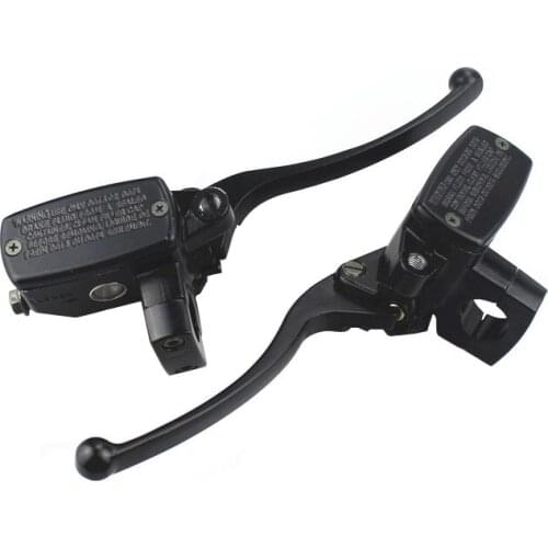 Universal Black 1" 25mm Motorcycle Front Brake Clutch Master Cylinder Motorbike Hydraulic Pump Motorbike Brake Lever