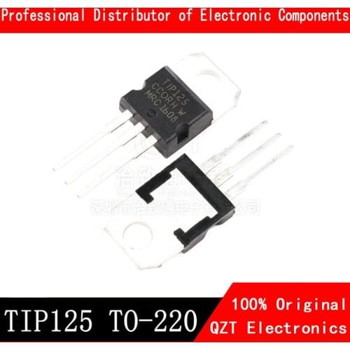 10pcs/lot TIP125 TO220 TIP125 TO-220 new and original IC In Stock