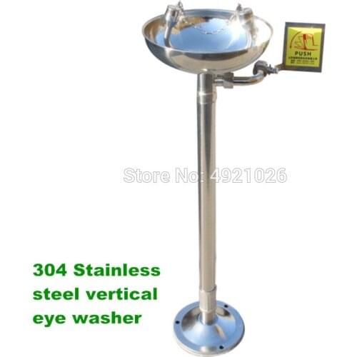 304 Stainless Steel Safety Equipment Emergency Eye Wash Station Fist Aid Tool Manufacturer specials