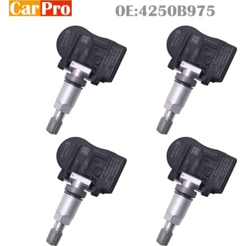 4 Pieces Tire Pressure Sensor TPMS 4250B975 for Mitsubishi Outlander I-Miev Lancer Mirage