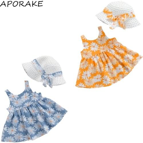 APORAKE Sundresses For Girls